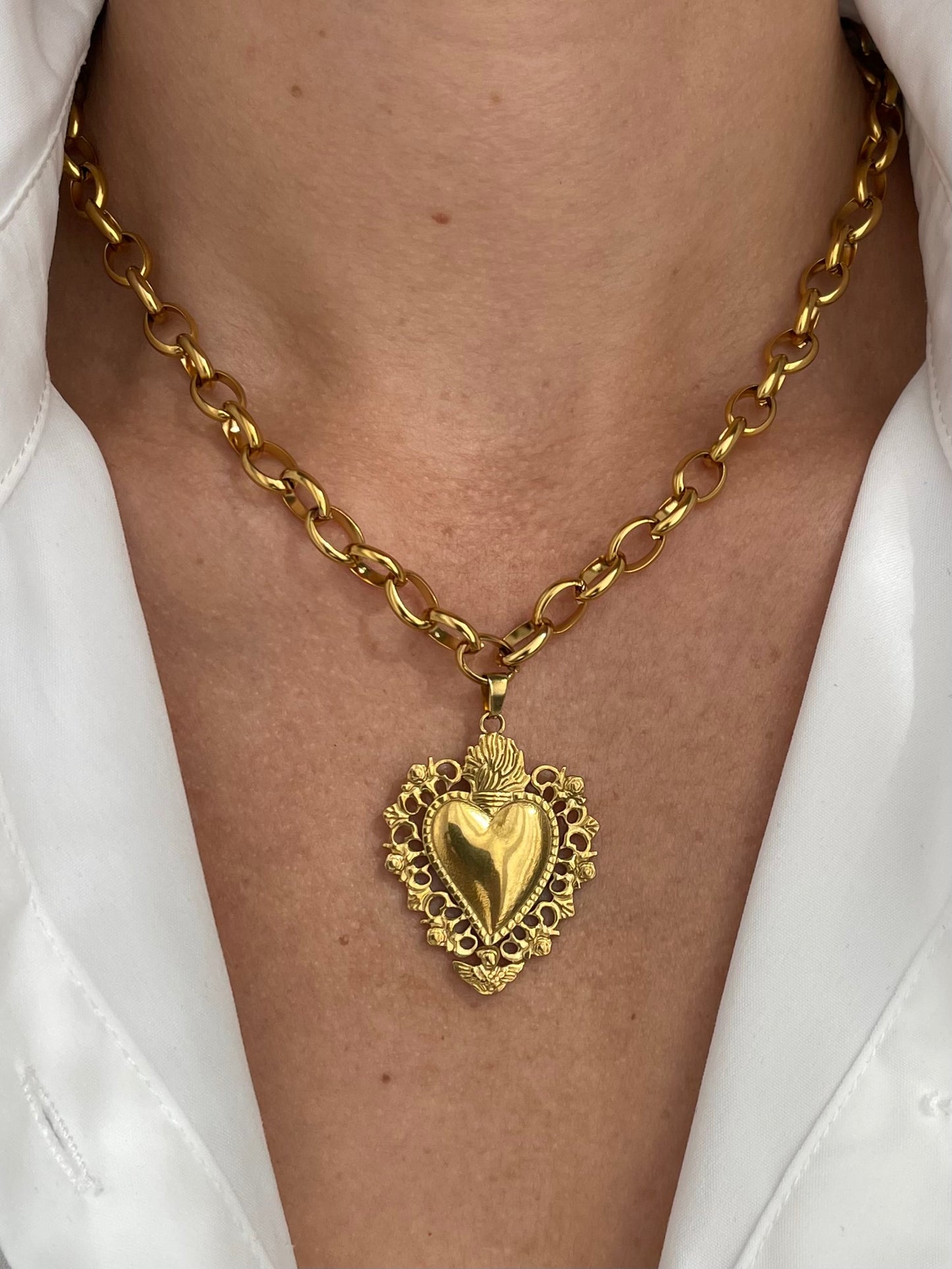 Collier Sagrado Corazón